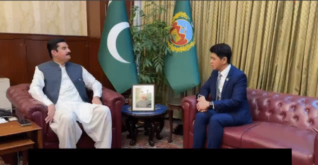 Governor kpk Met with H.E Syafik Firdoos